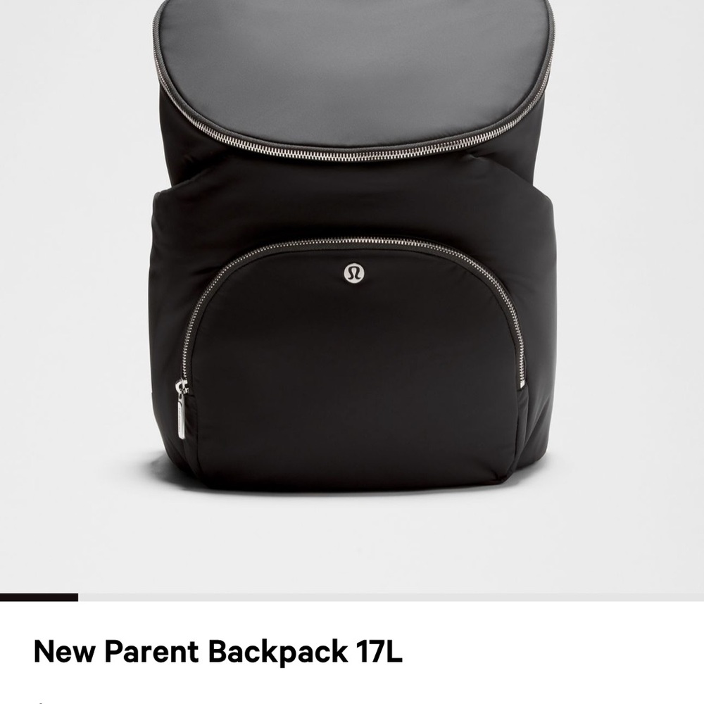 lululemon Black New Parent Backpack